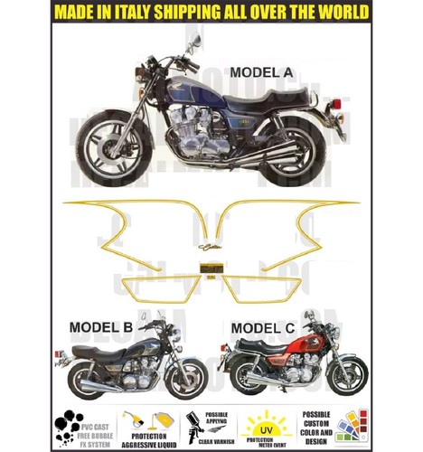 Adesivi 750 custom 1981 - 750, c