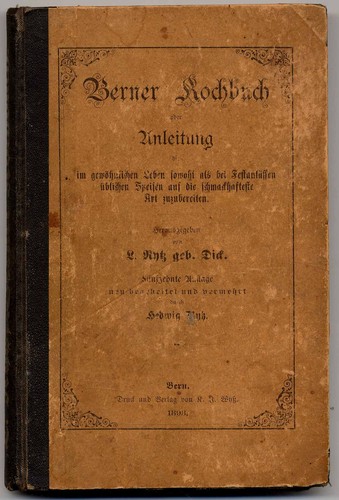 1893 rytz libro cucina - rytz:,