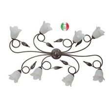 Plafoniera a soffitto 8 luci