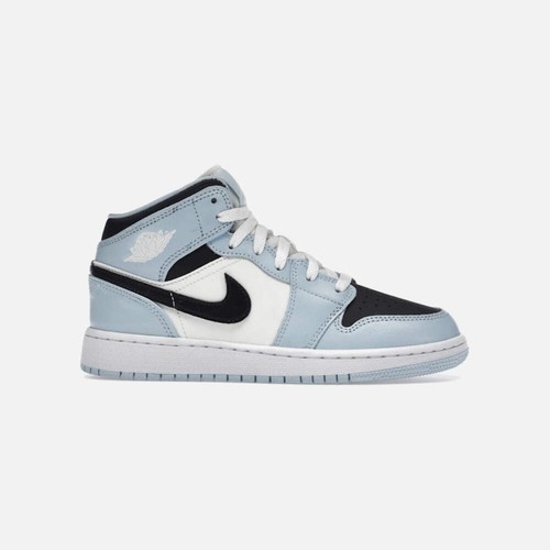 Jordan mid ice blue - jordan, (gs)