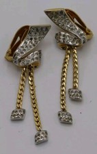 PIERRE CARDIN Orecchini  Vintage - Placcato Oro - OTTIME CONDIZIONI - Originali