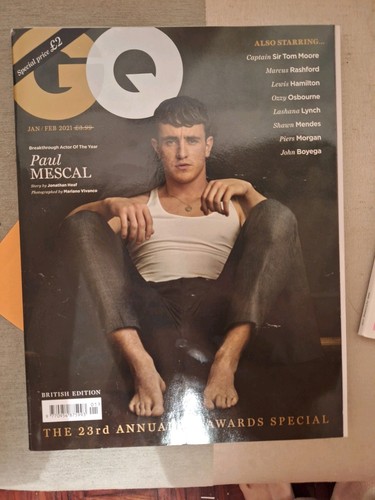 Paul mescal shawn mendes - mescal, gq