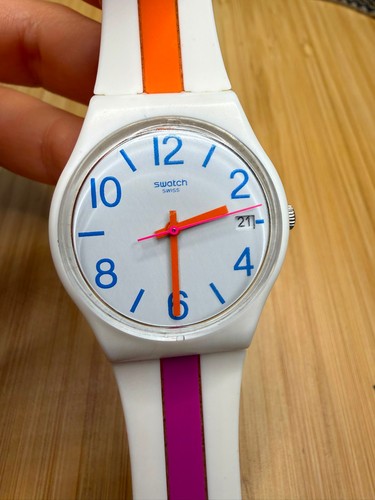 Swatch gent pinkline gw408 - gw408,