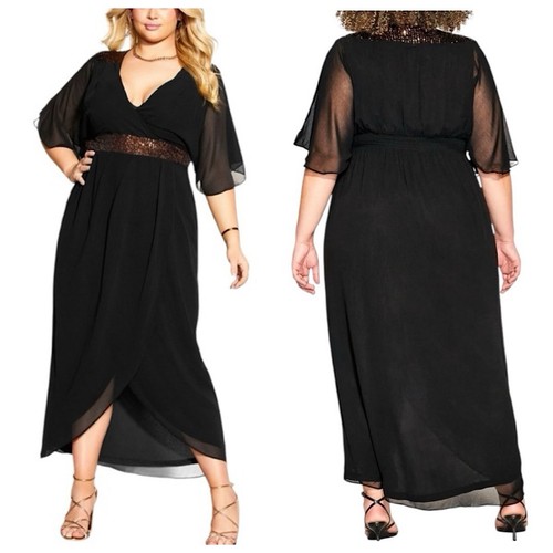 Maxi abito city chic - maxi,