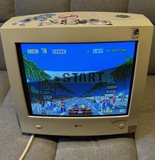 Monitor PC Vintage LG Studioworks 56i VGA CRT Beige 14" MiSTer FPGA Gaming