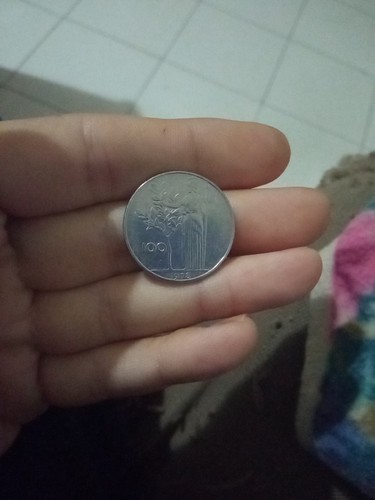 Rara moneta 100 lire - 100,