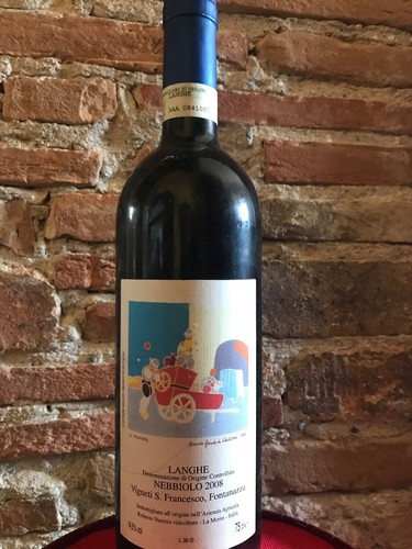 Vino nebbiolo 2008 langhe - vino,