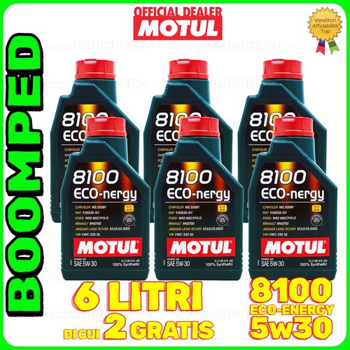 Litri olio motore motul 8100 - litri,