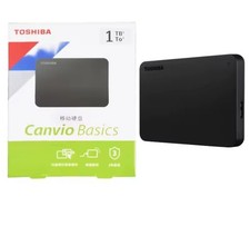 Toshiba Hard disk 1TB Nuovo aggiornamento A3 Base Canvio nera 