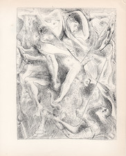 Pablo Picasso - Morte di Orfeo