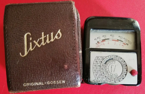 Esposimetro vintage sixtus - esposimetro,