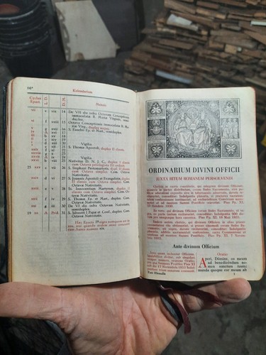 Breviarium romanum hiemalis - breviarium,