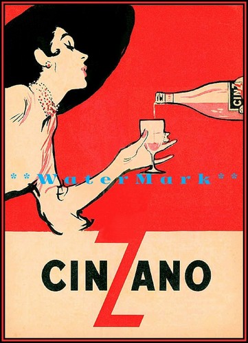 290394 cinzano drink 1953 - 290394,