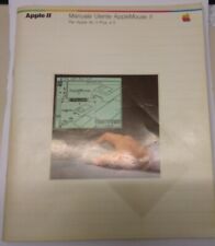 T030-0243-A per APPLE II,II Plus,IIe,IIc: Manuale Utente AppleMouse II - VINTAGE