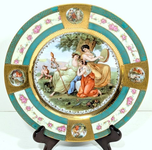 Antico piatto ritratto