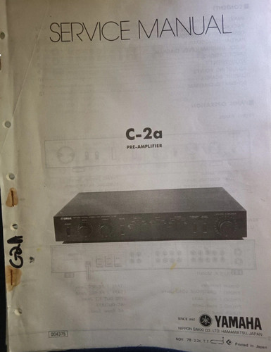 Yamaha preamplificatore - c-2a,