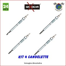 Kit 4 candelette Maxgear per