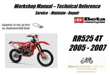 BETA RR525 4T Manuale Officina