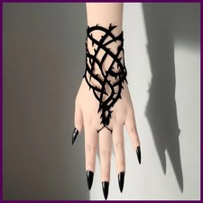 Bracciale Gotico Nero Spike