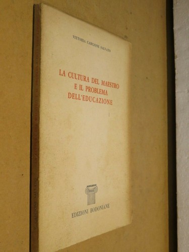 Cultura del maestro il - la, e