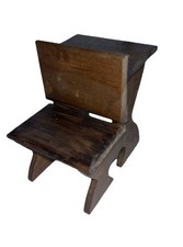 Panca orso bambola legno sedia