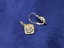 Antique 18K Solid Gold Pearl