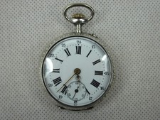 OROLOGIO DA TASCA REMONTOIR 10 RUBIS CASSA DECORATA INCISA CIPOLLA PER TASCHINO