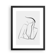 Poster 30x40cm Donna Linee