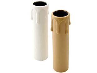 Guscio candela con - gocce, e14