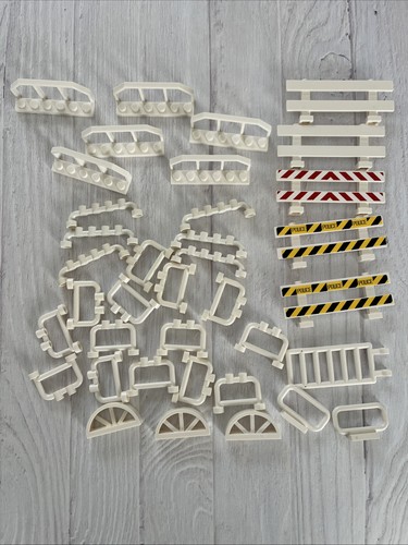 Lego white lot - lot, 1x6