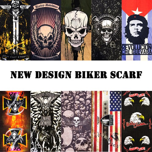 Skull biker balaclava tubo - balaclava,