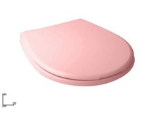 Sedile Coprivaso Wc Water Copriwater Bagno In Plastica Universale Rosa dfh