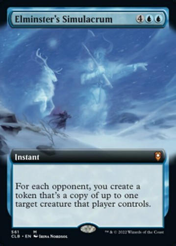 Mtg elminster simulacrum - elminster's,