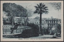 cartolina CATANIA villa bellini-collina del palco musicale estivo