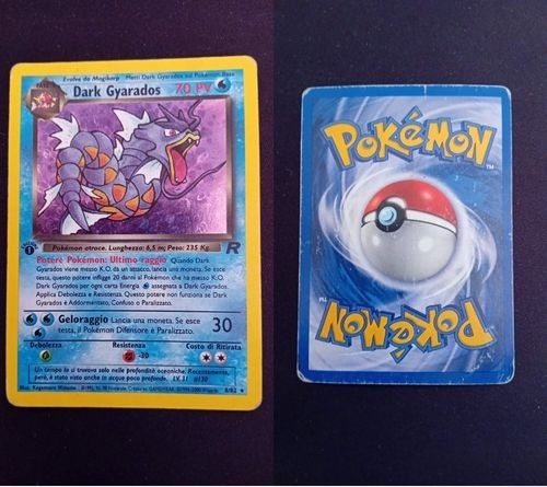 Dark gyarados holo team - dark, rocket
