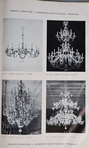 Rare 1952 freres barovier - 1952,