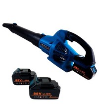 Soffiatore a Batteria Professionale Potente per Foglie 2 Batterie 6 Velocita'
