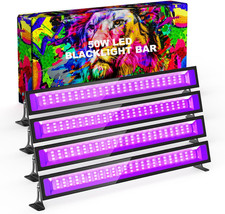 4X50W Luce Nera, 385Nm Lampada