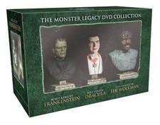 DVD The Monster Legacy DVD Collection BOX + Statue - Usato