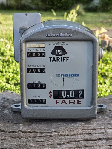 Taximetro meccanico svedese