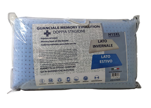 Guanciale memory foam alto