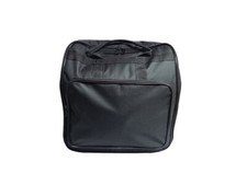 Borsa fisarmonica nera 120 basso zaino gigbag imbottita nylon guasta