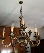LAMPADARIO OTTONE BRUNITO 9