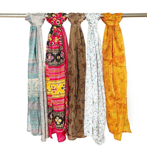 Lotto vintage seta - pc,