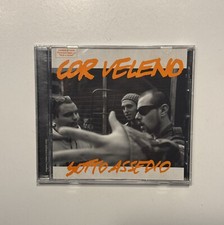 Cor Veleno - Sotto Assedio CD 1 Stampa Raro Rap Italiano Colle Der Fomento
