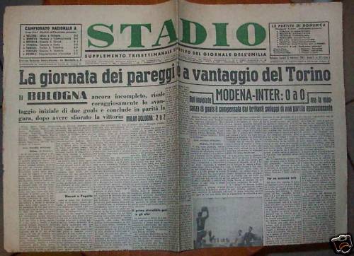 Stadio lunedi 12 1945 - stadio, 31/12/1945