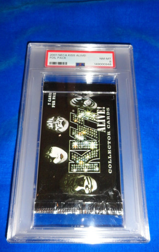 Neca kiss alive 2001 foil - kiss, 2001!