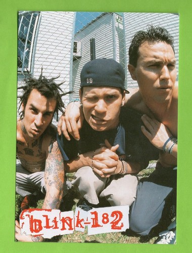 Blink 182 carte postale - 182, n°