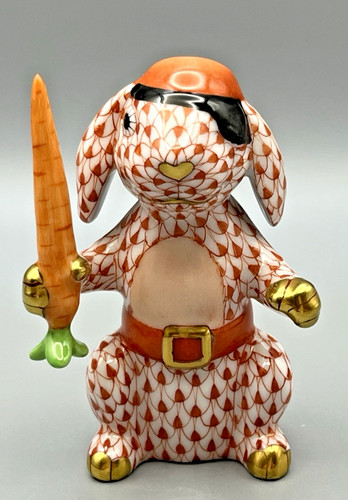 Statuina herend coniglietto - statuina,