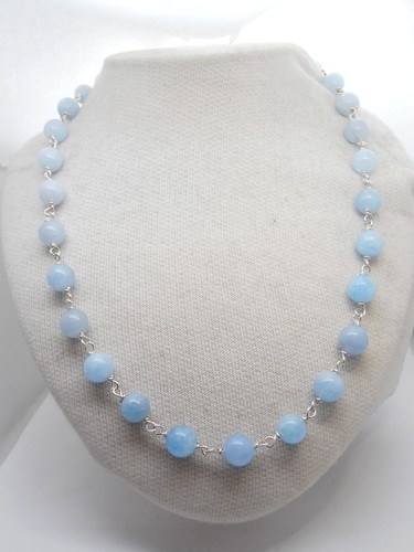 Collana acquamarina - collana, in